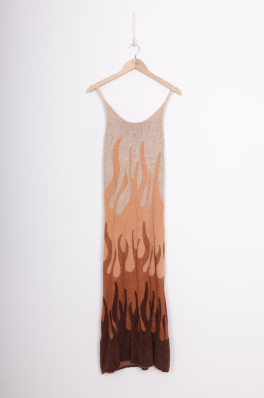 House of Sunny Womens Brown Dress Size 12