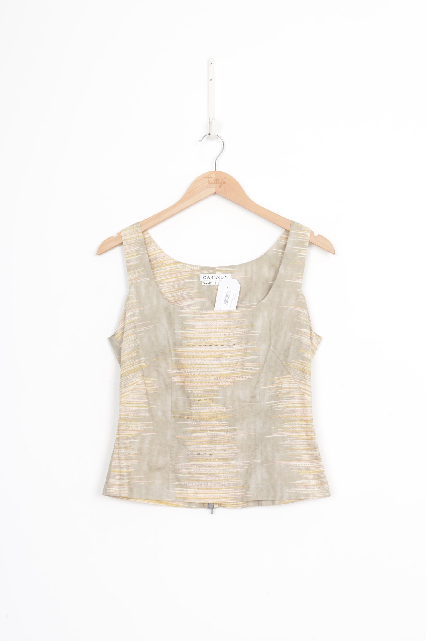 Carlson (Sample) Womens Grey Top Size 10