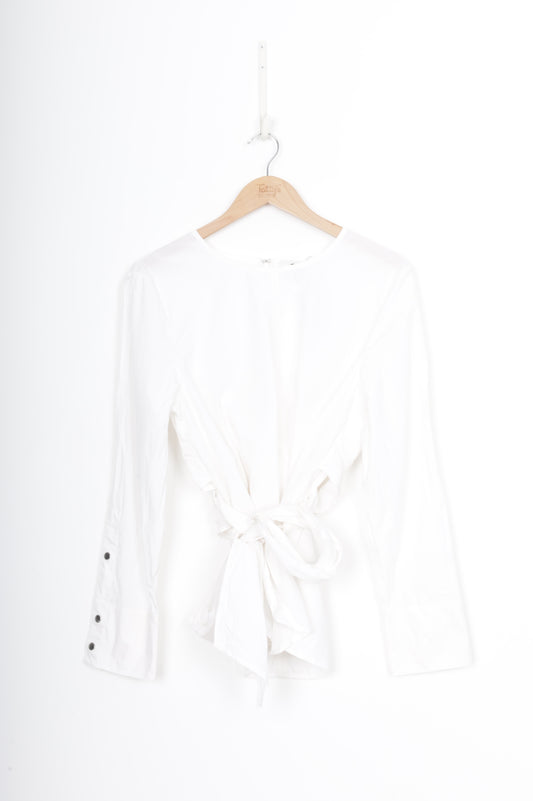 Cos Womens White Top Size EU 40