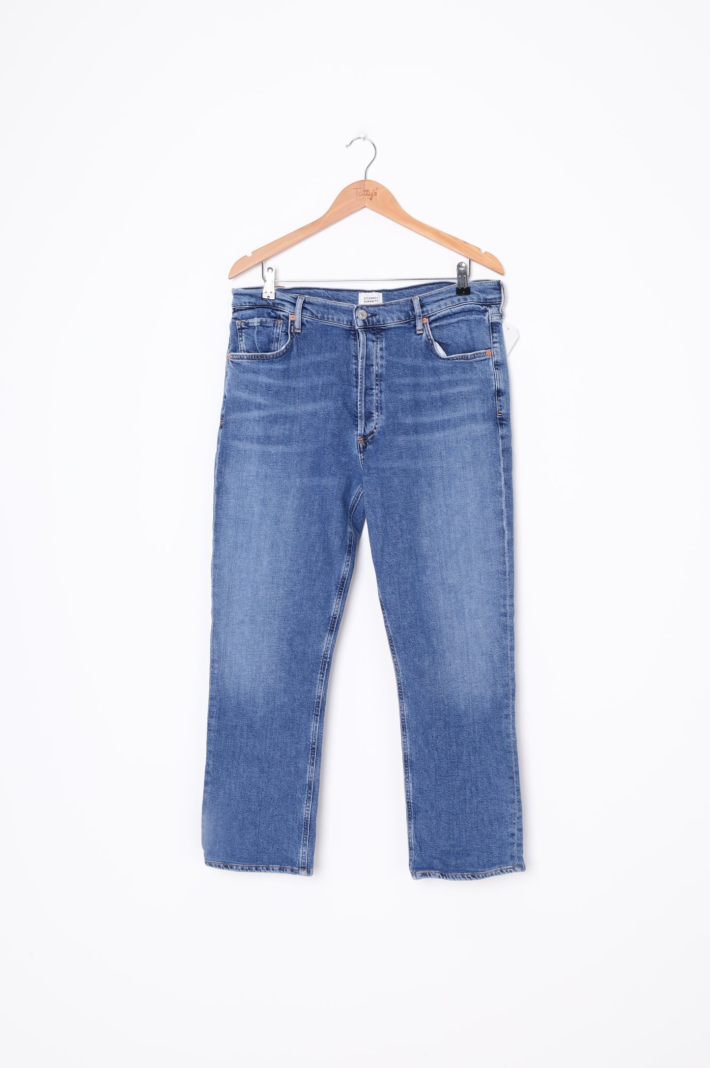 Citizens of Humanity Womens Blue Jeans Size W 32