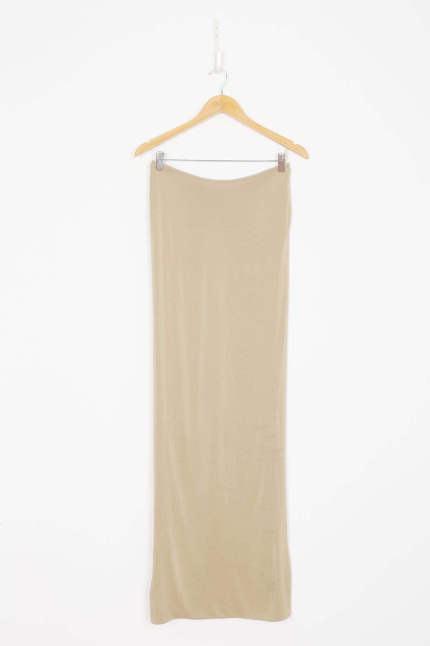 Paris Georgia Womens Beige Maxi Skirt Size XS