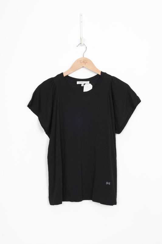 See by Chloe Womens Black T-shirt Size 8
