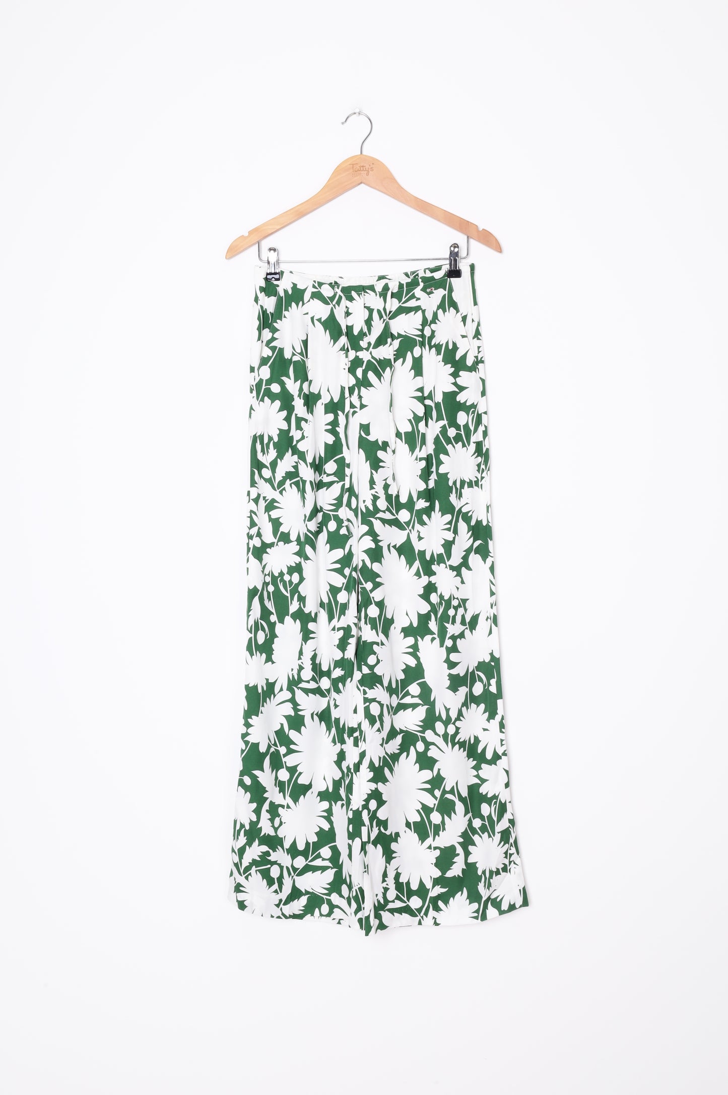Tommy Hilfiger Womens Green Pants Size 34