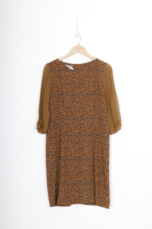 Juliette Hogan Womens Brown Dress Size 12