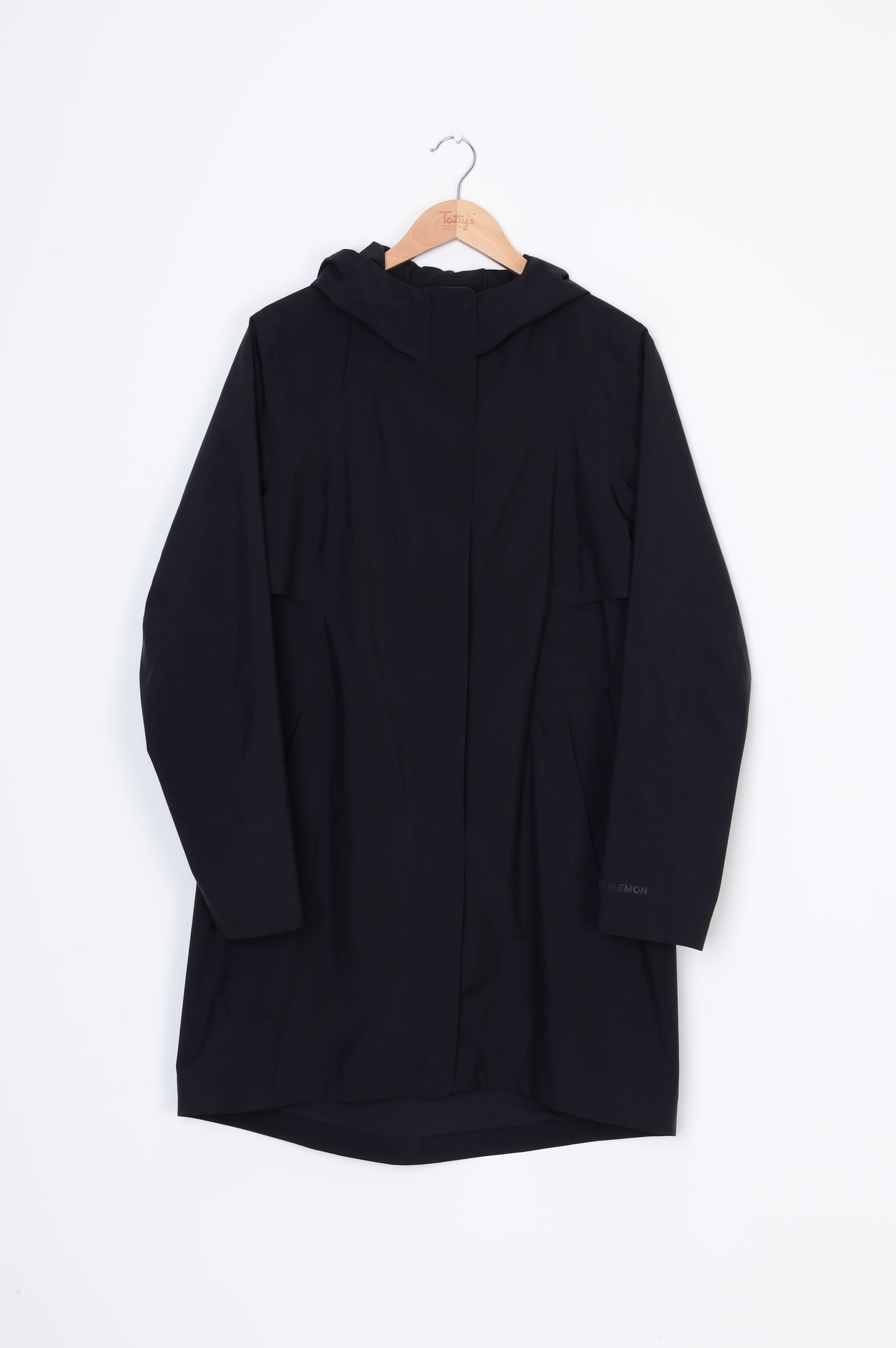 Lululemon Womens Black Coat Size 12