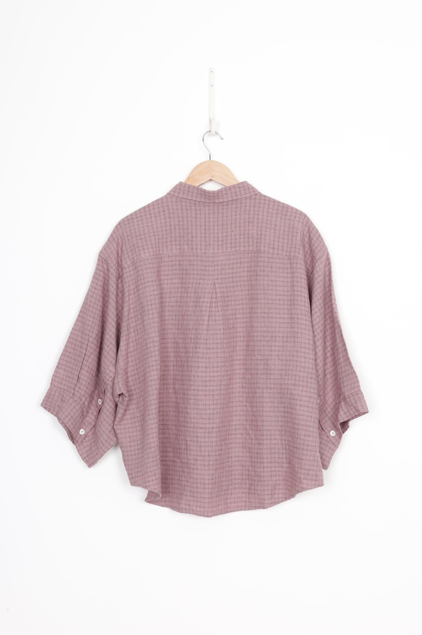 Deiji Studios Womens Pink Shirt Size XL