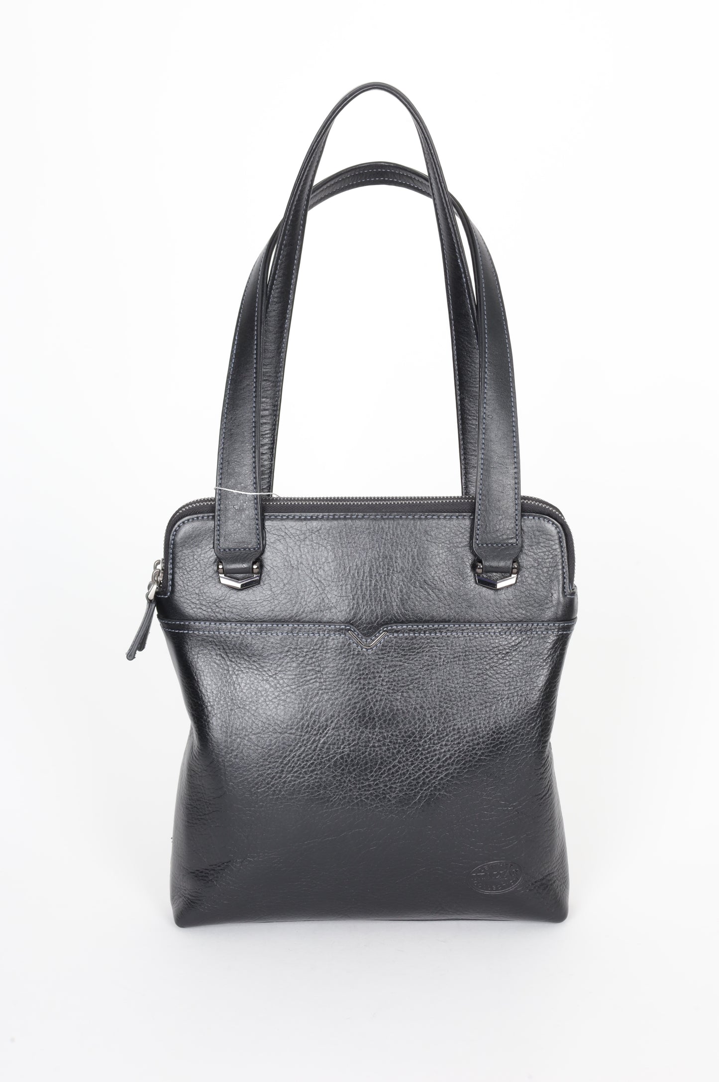 Leather Itallian Collection  Womens Black Bag Size O/S