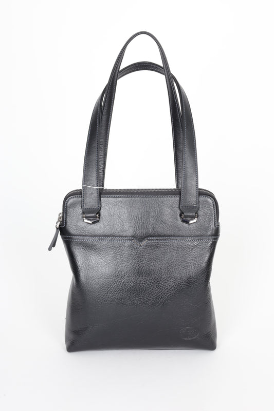 Leather Itallian Collection  Womens Black Bag Size O/S