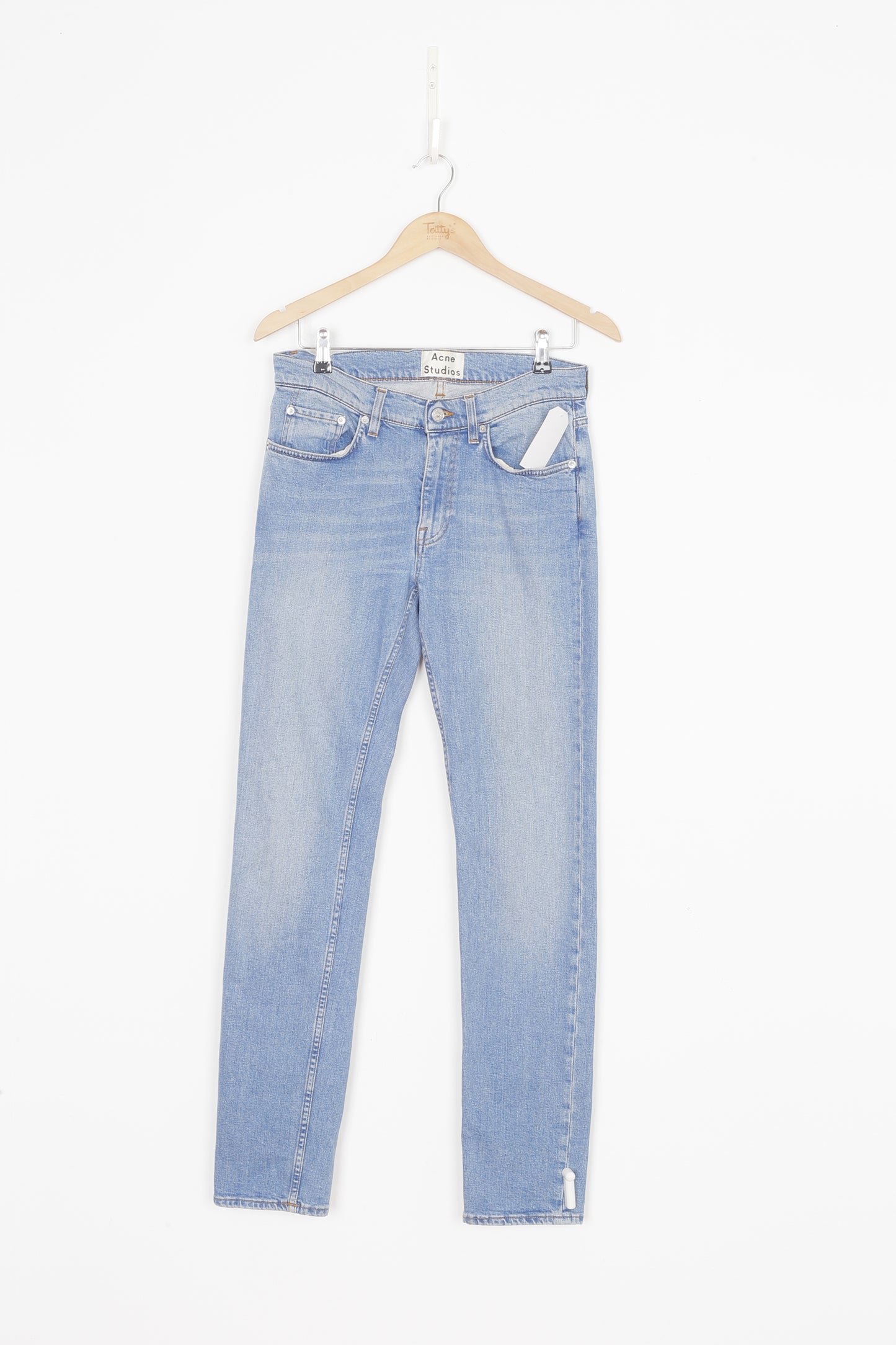 Acne Studios Womens Blue Jeans Size W 30