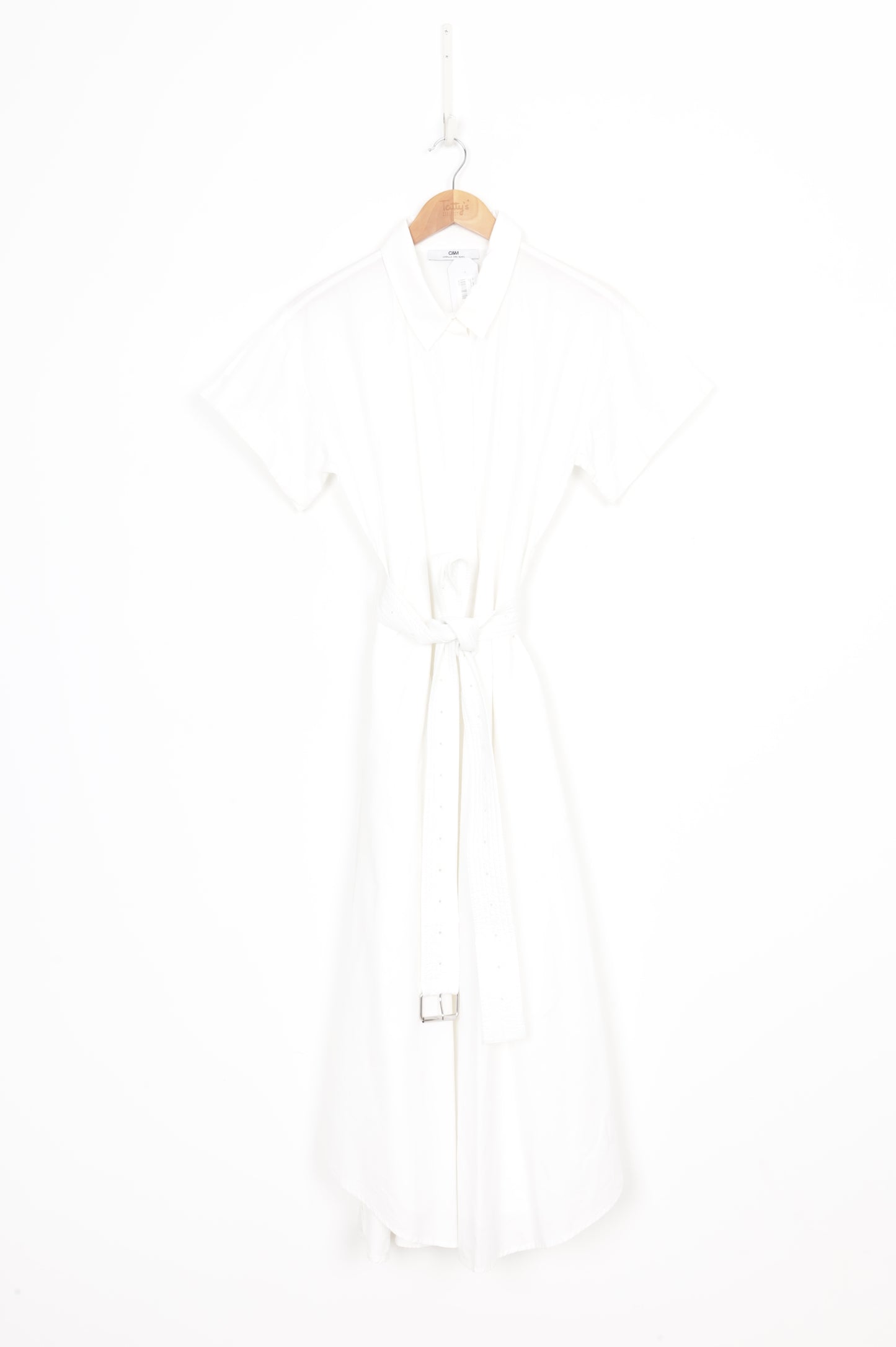 Camilla & Marc Womens White Dress Size 10