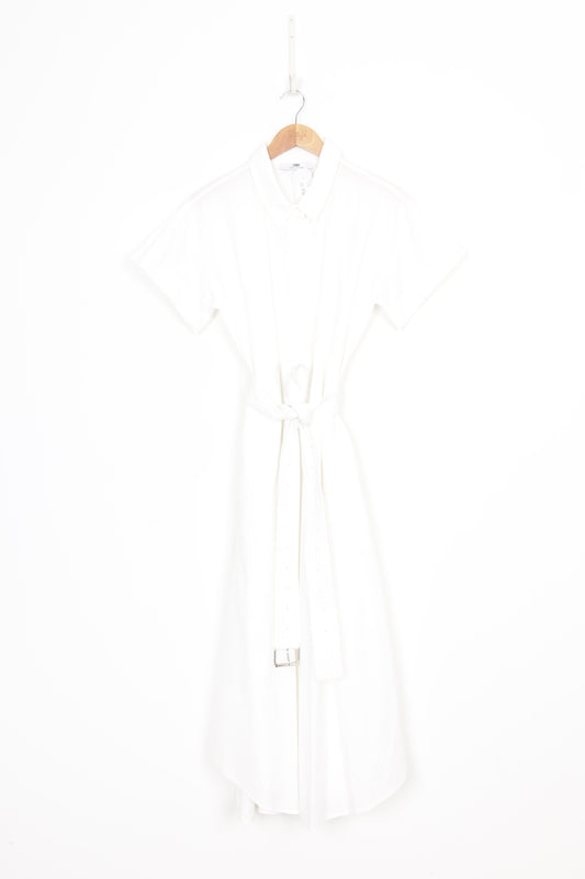 Camilla & Marc Womens White Dress Size 10