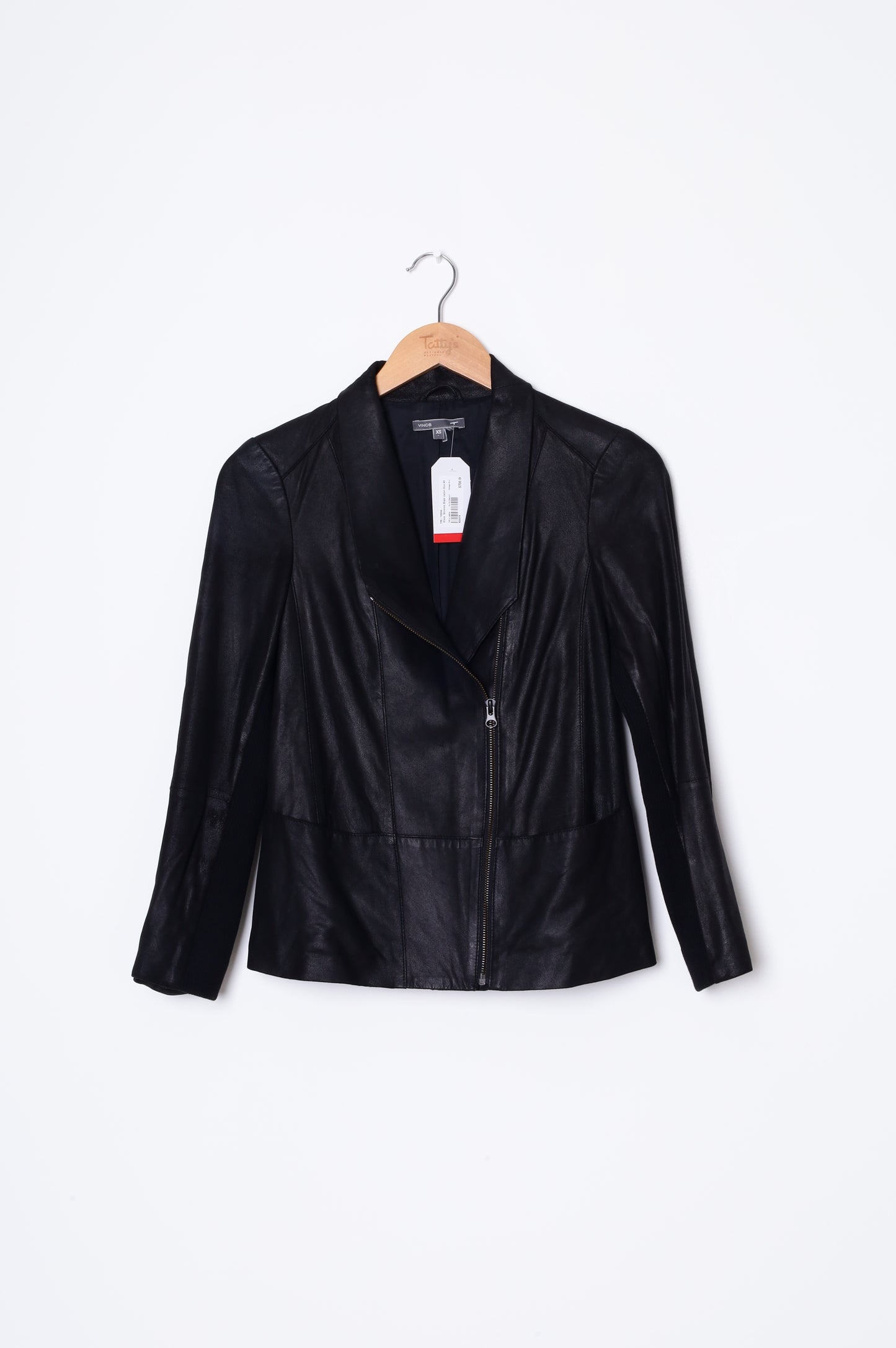 Vince. Womens Black Jacket Size XS