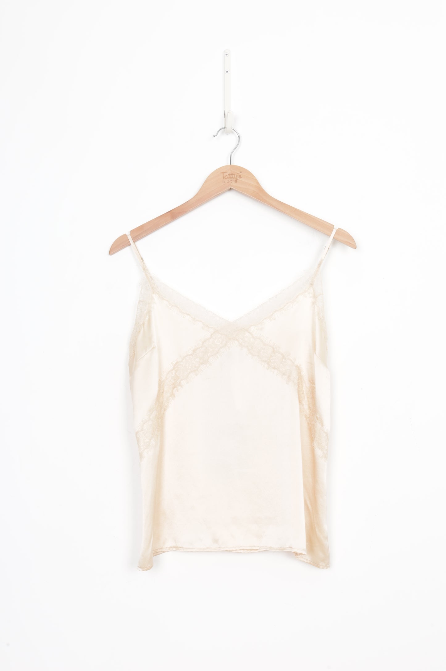 Paige Womens Cream Top Size M