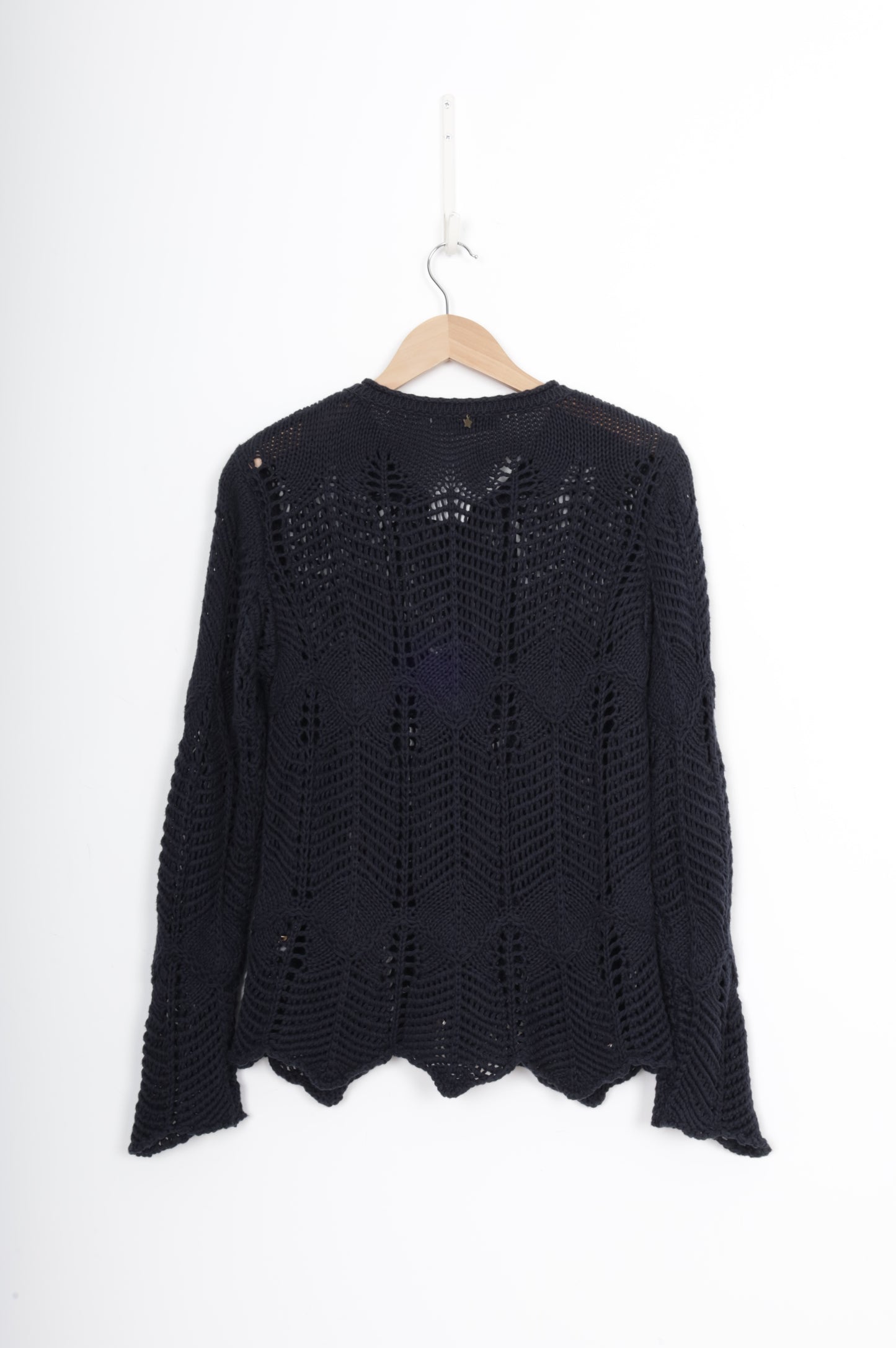 Lania the Label Womens Blue Cardigan Size S