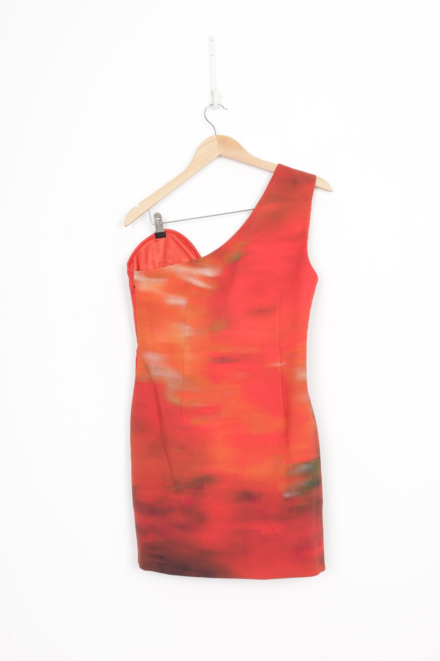 Wynn Hamlyn Womens Red Dress Size 14