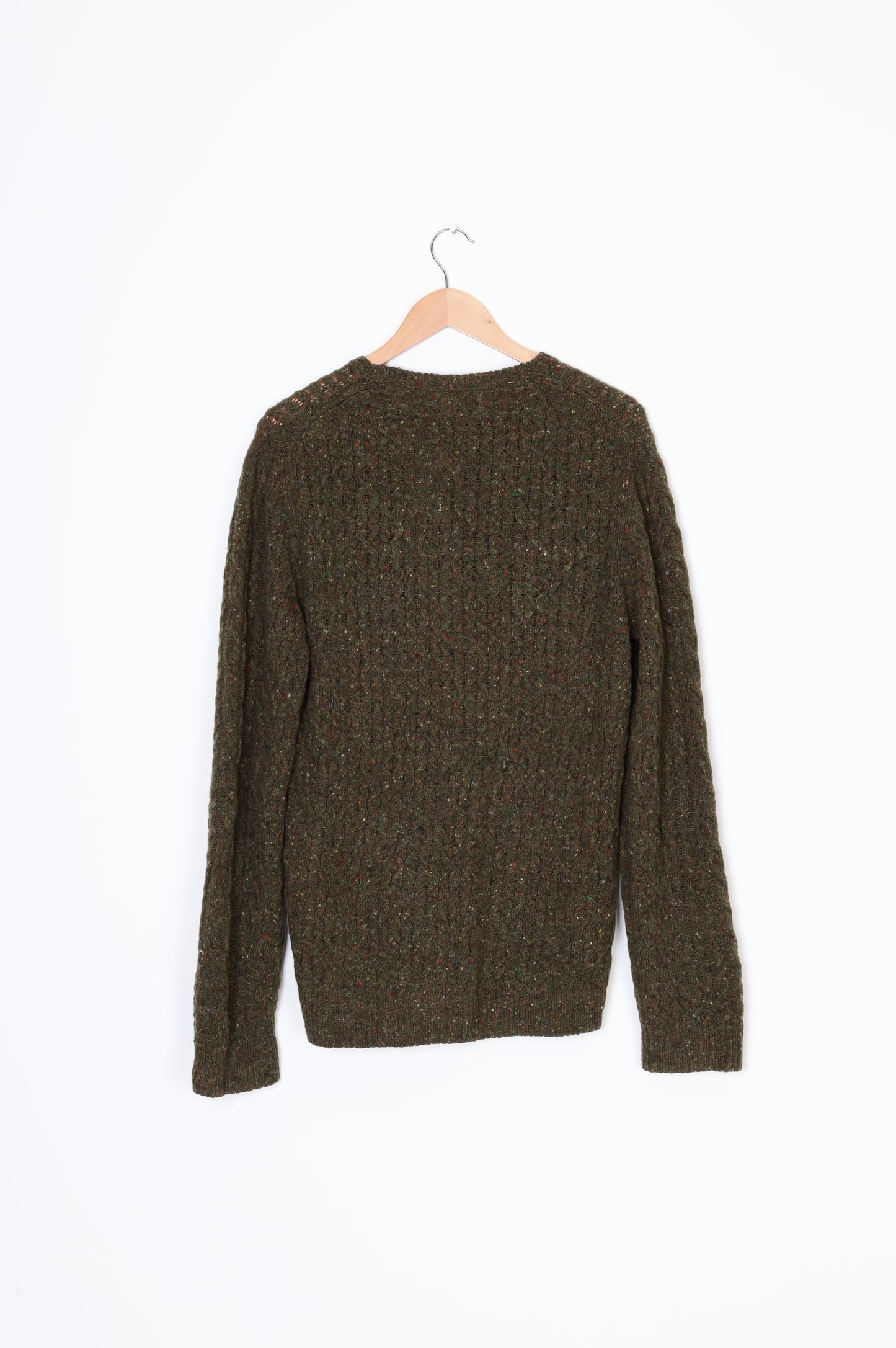 Massimo Dutti Womens Green Jumper Size L
