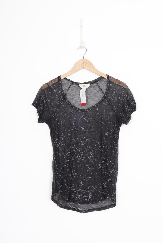 *Etoile Isabel Marant Womens Black Top Size M