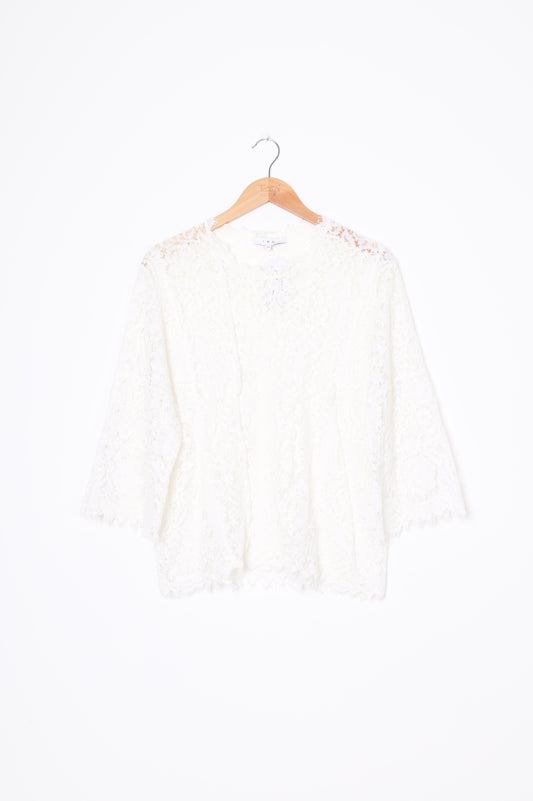 IRO Womens White Top Size 40