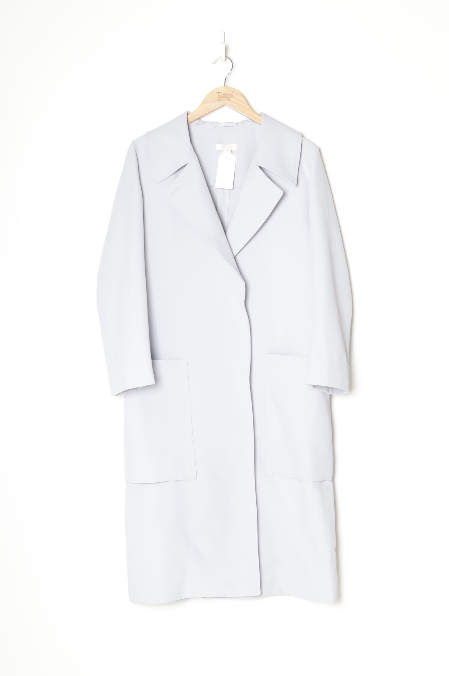 Cos Womens Grey Coat Size 34