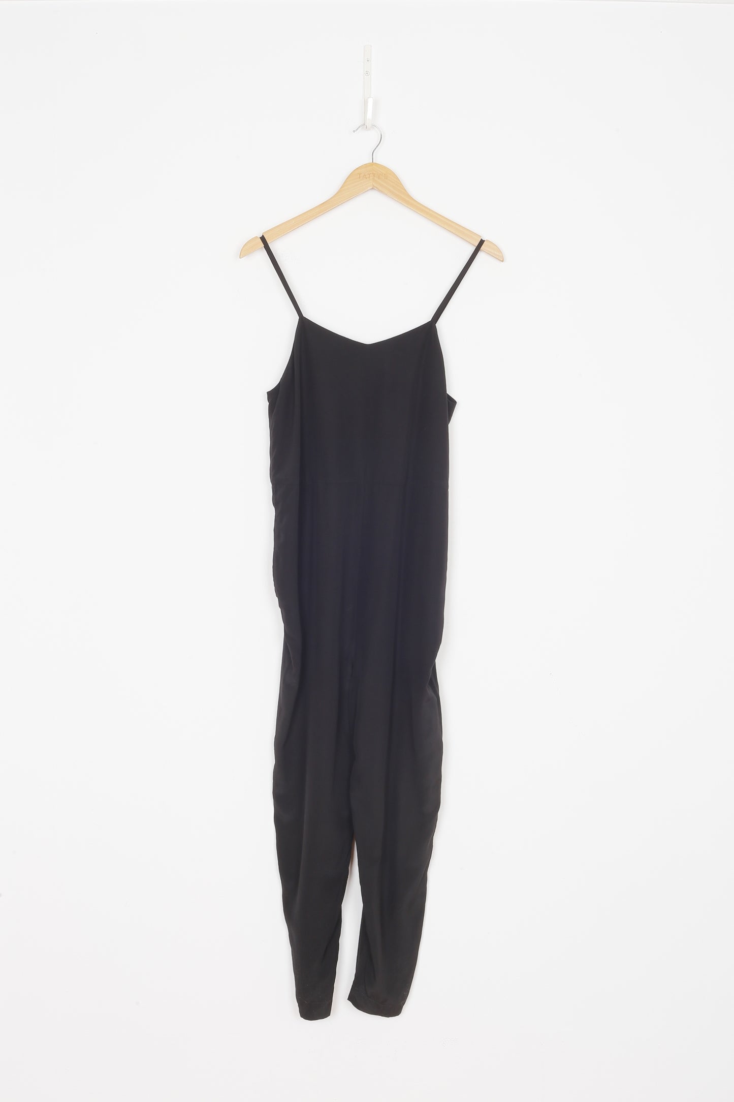 Penny Sage Womens Black Jumpsuit Size 8