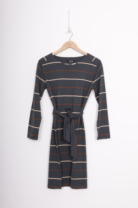 A.P.C Womens Grey Dress Size M