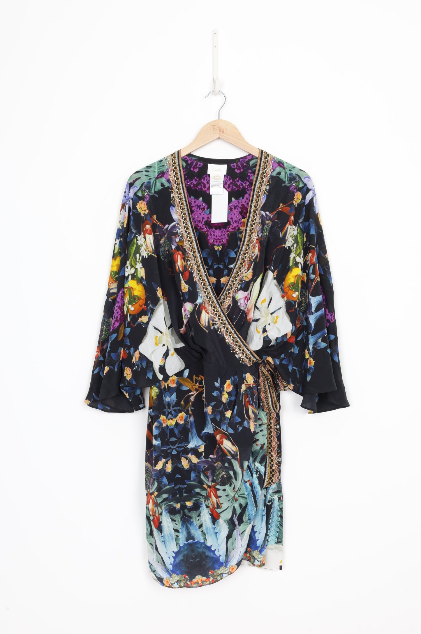 Camilla Womens Blue Dress Size XL