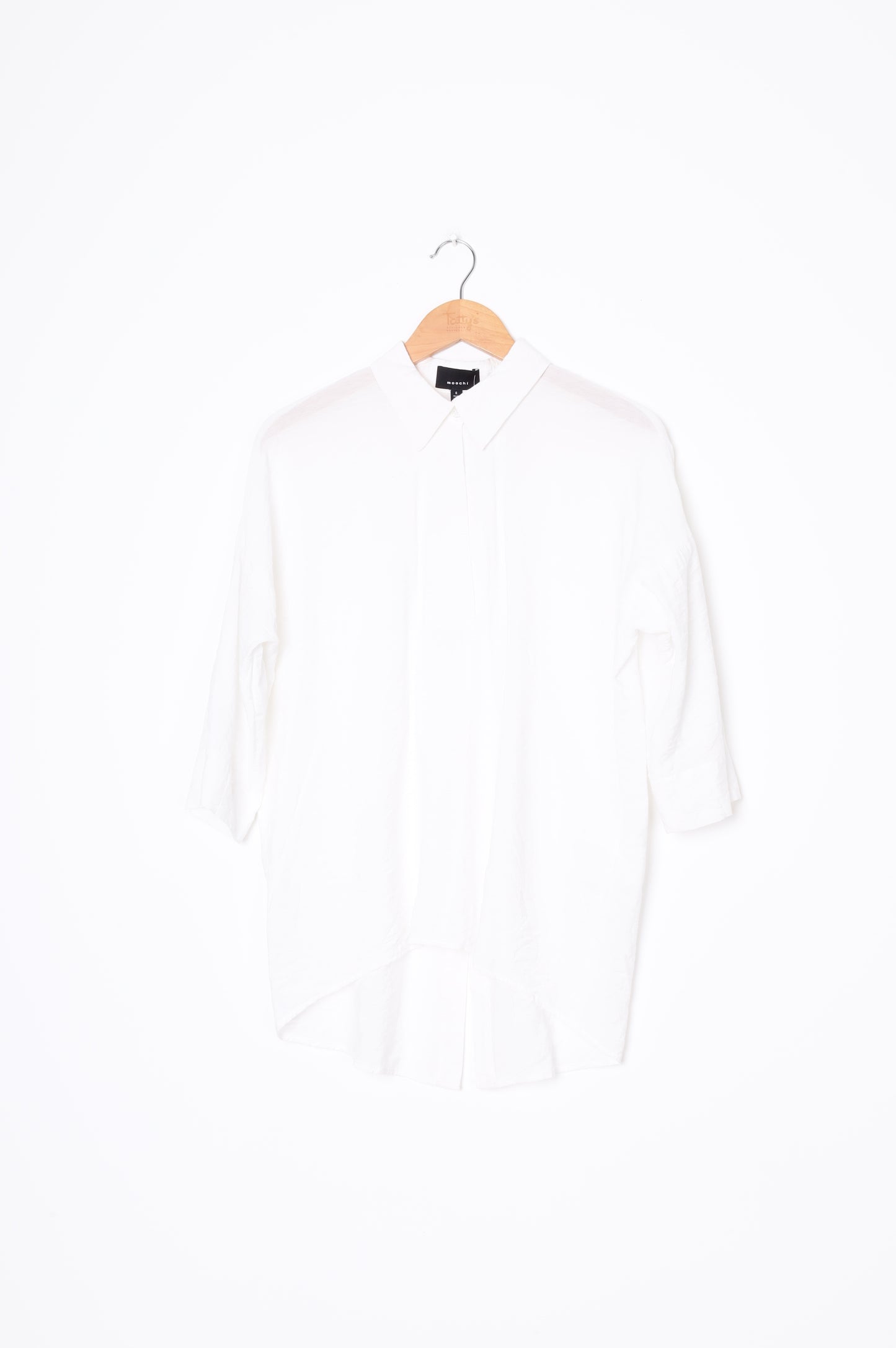 Moochi Womens White Blouse Size 6