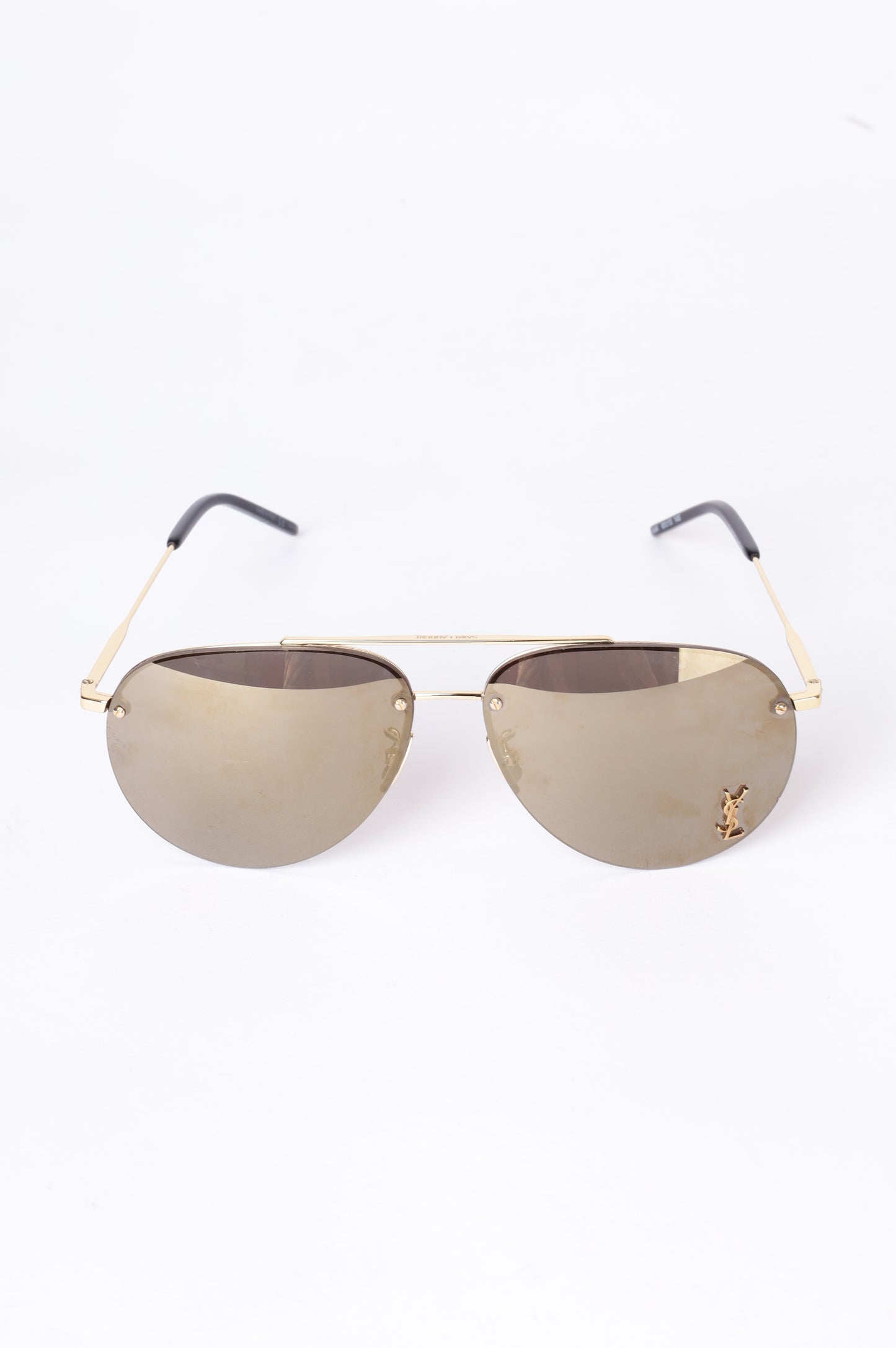 Saint Laurent Womens Brown Sunglasses Size O/S