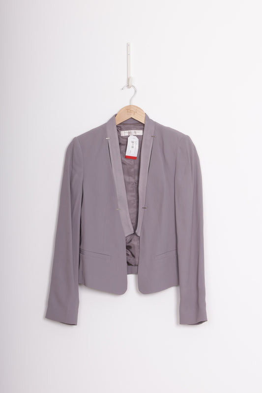 French Connection Womens Grey Blazer Size 10