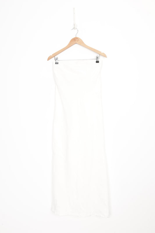 Seed Womens White Dress Size 8