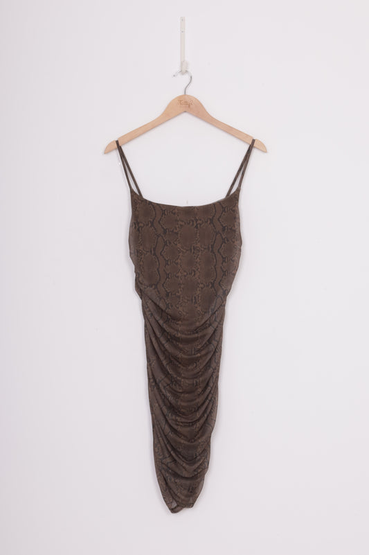 NA-KD Womens Brown Dress Size M