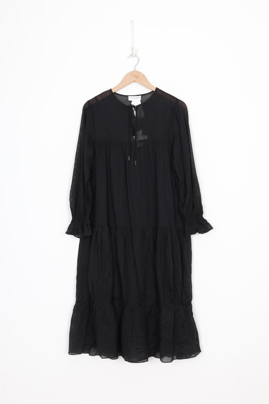 Stella + Gemma Womens Black Dress Size S
