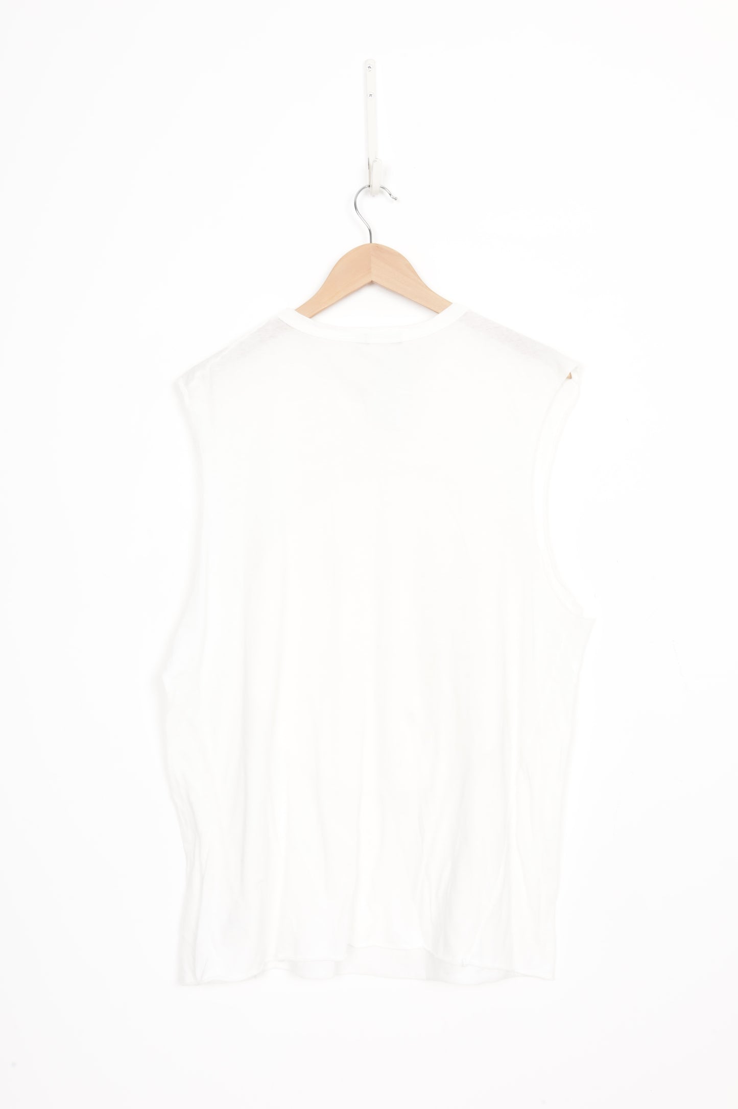 Bassike Womens White Top Size M