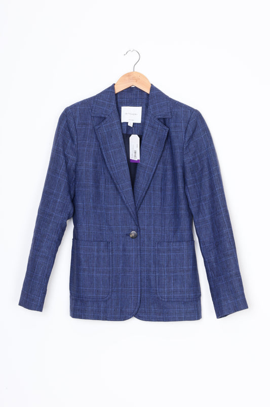 Witchery Womens Blue Blazer Size 6