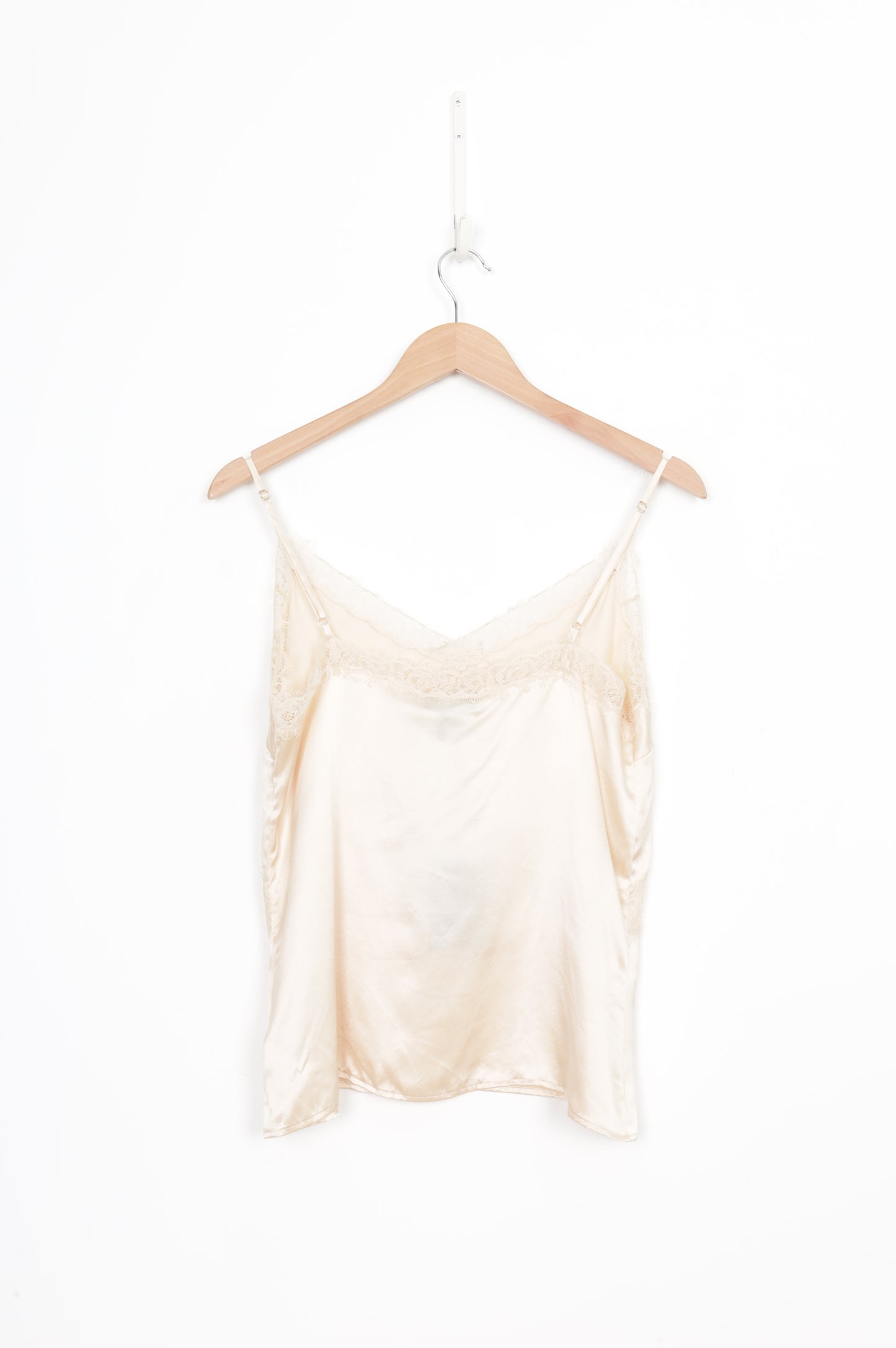 Paige Womens Cream Top Size M