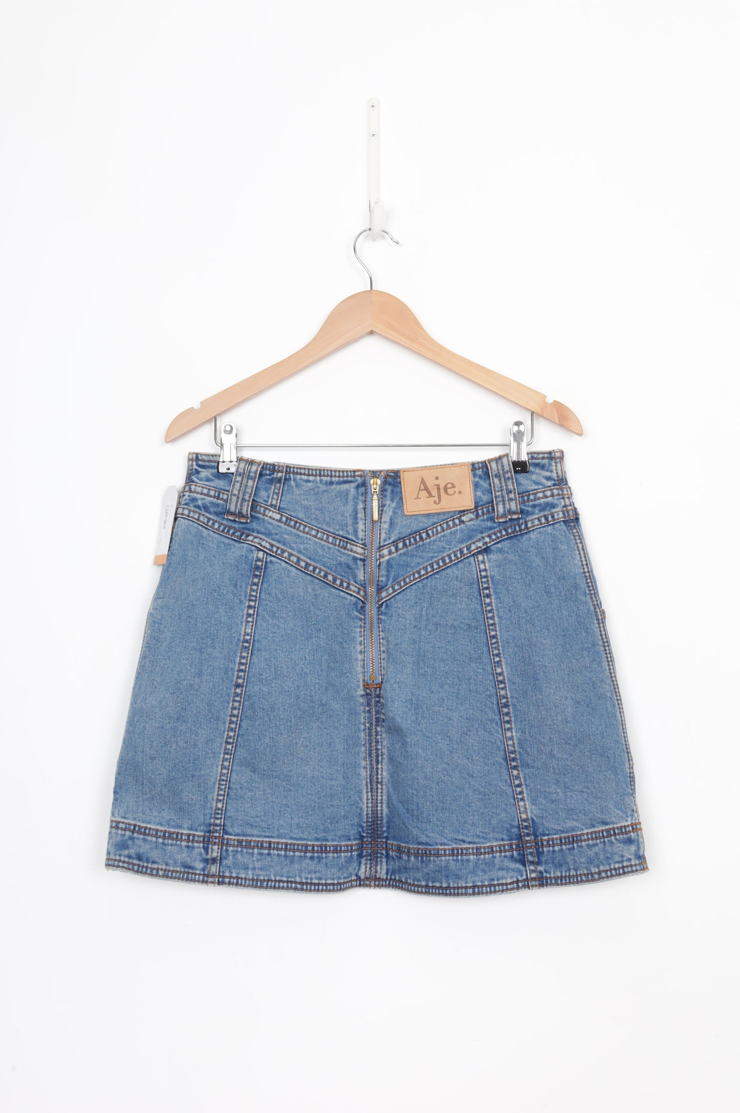 Aje Womens Blue Skirt Size 12