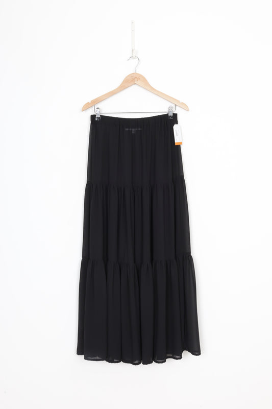 Staple + Cloth Womens Black Skirt Size 10