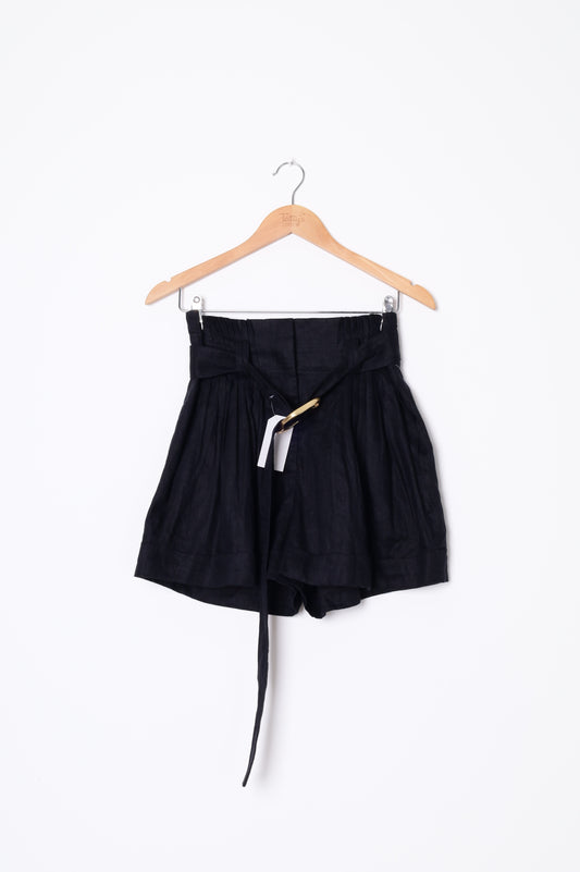 Aje. Womens Black Shorts Size 10