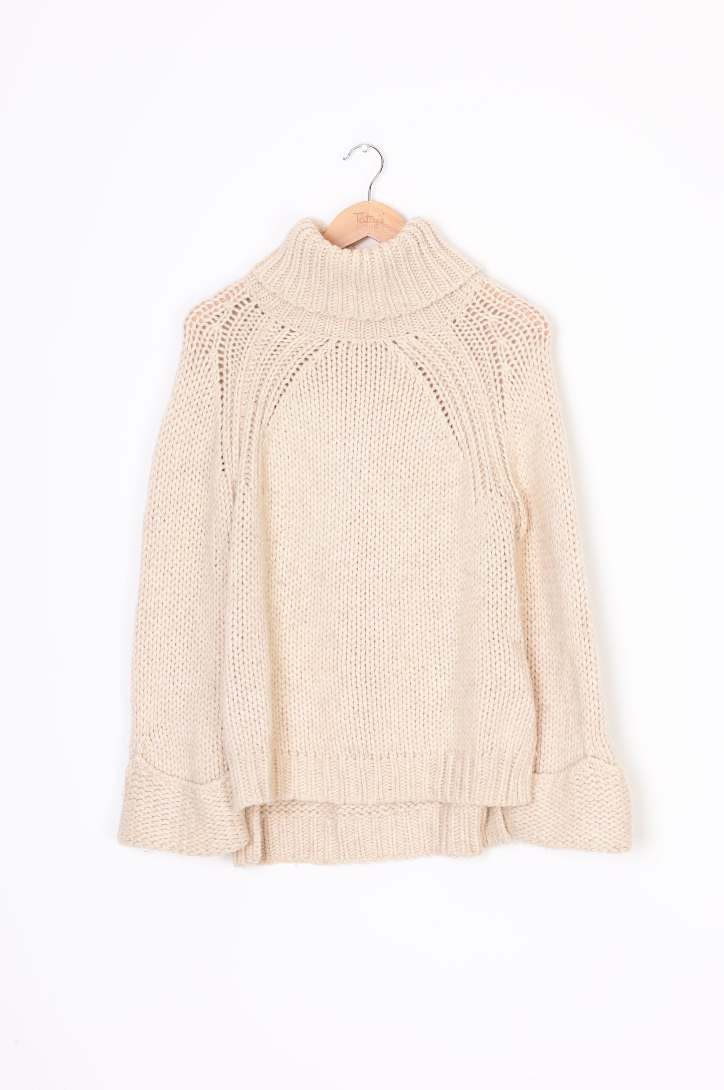 Ruby Womens Cream Jumper Size L