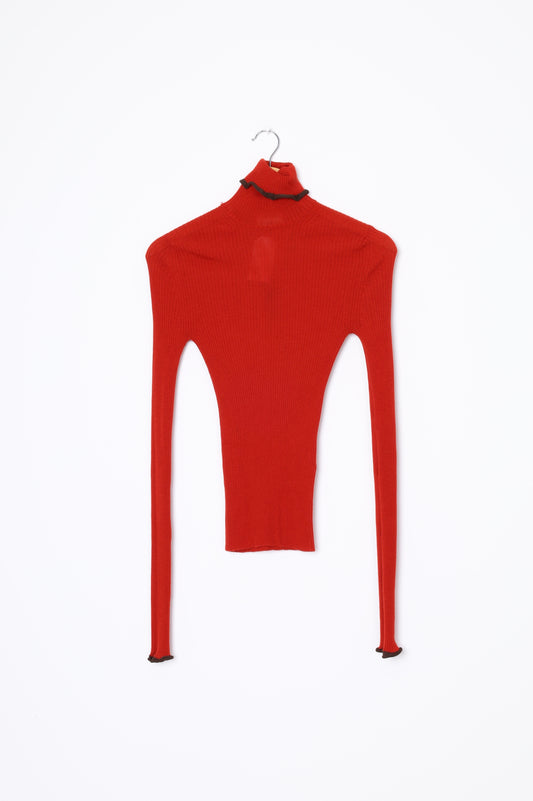 Acne Studios Womens Red Top Size S