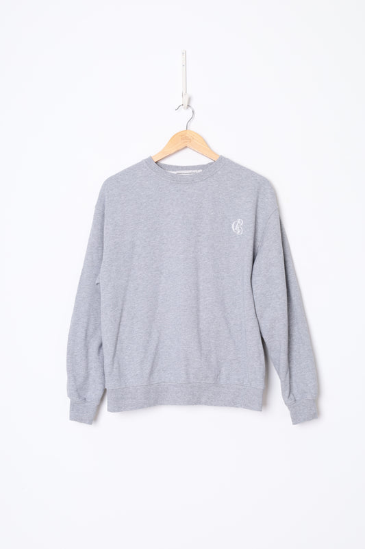 Commonplace Essentials Womens Grey Sweatshirt Size S