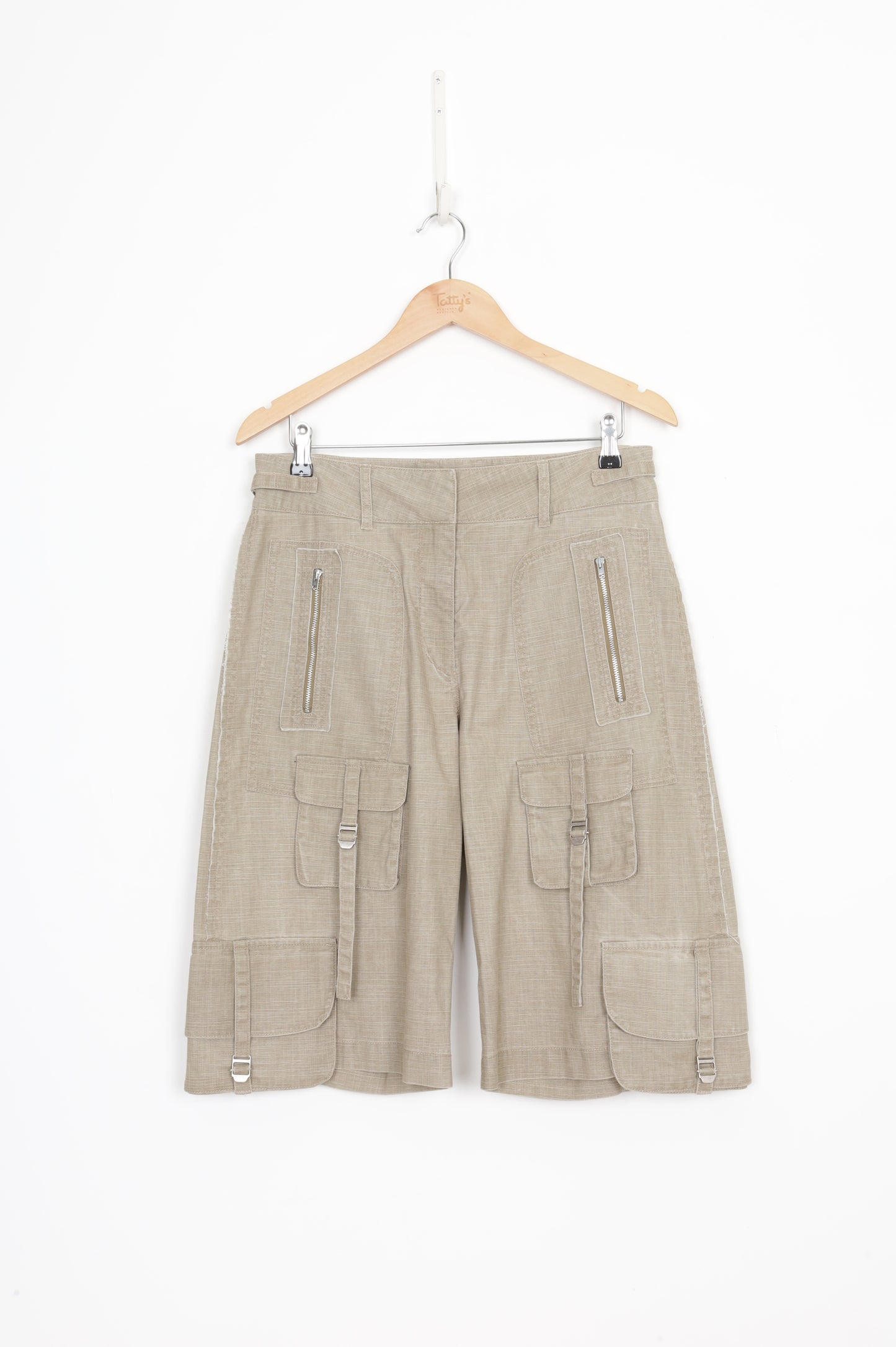 Acne Studios Womens Beige Shorts Size 36