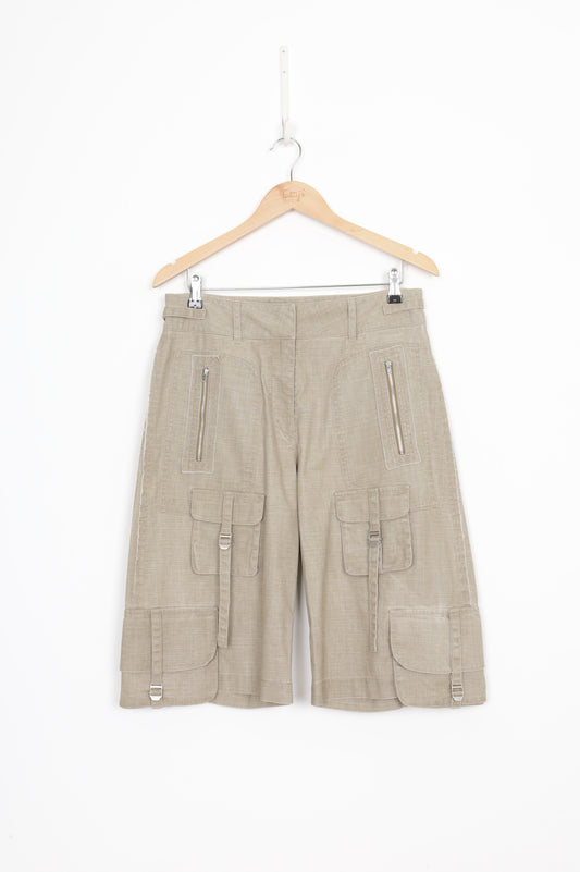 Acne Studios Womens Beige Shorts Size 36