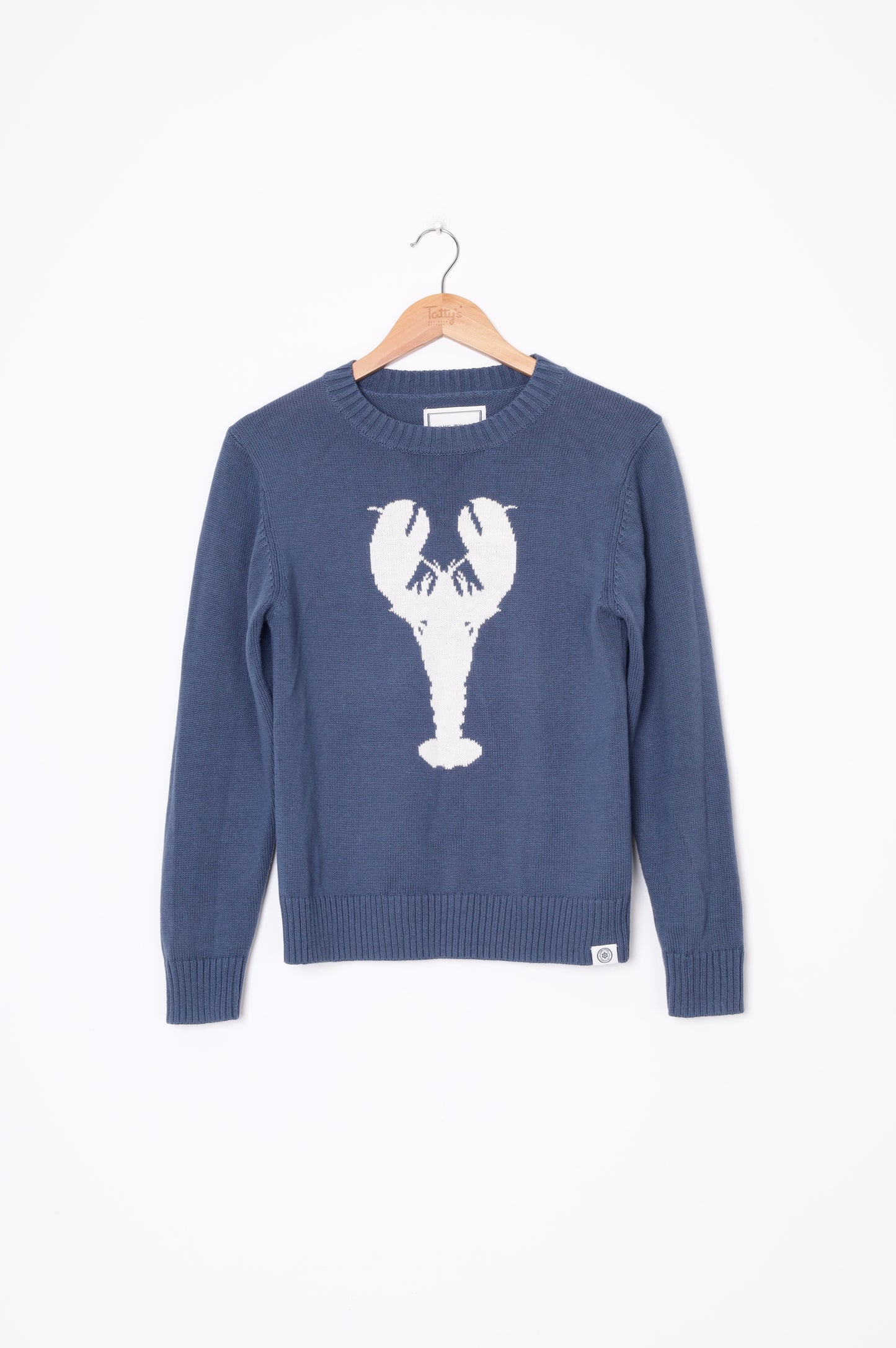 Long Wharf Supply Co.  Womens Blue Jumper Size S