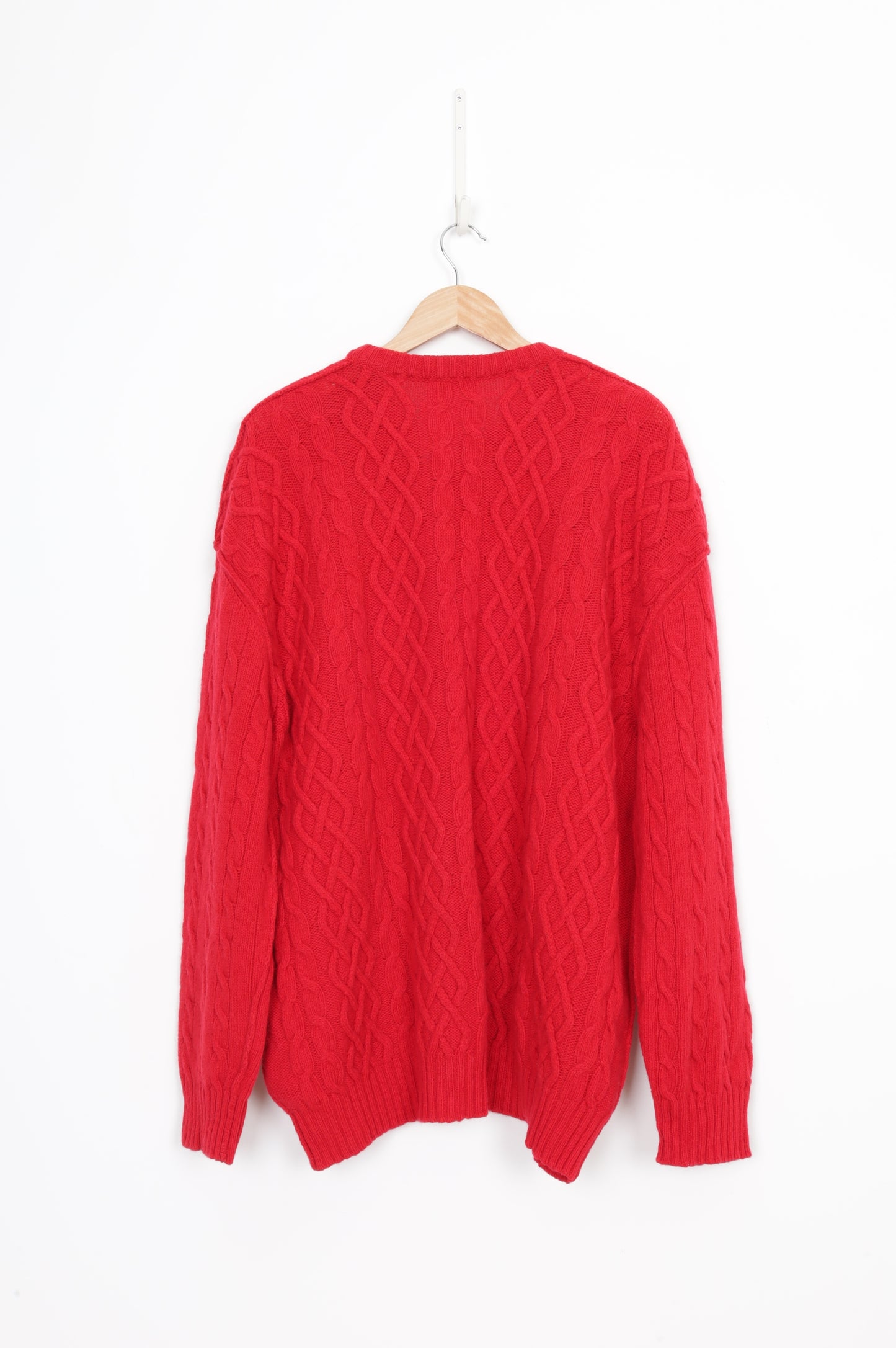 Raf Simons Mens Red Jumper Size M