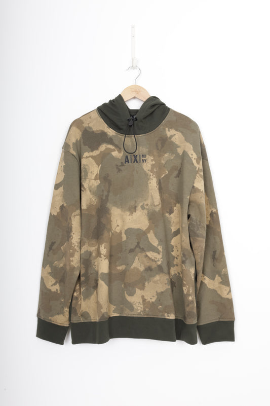 Armani Exchange Mens Green Sweatshirt Size XXL