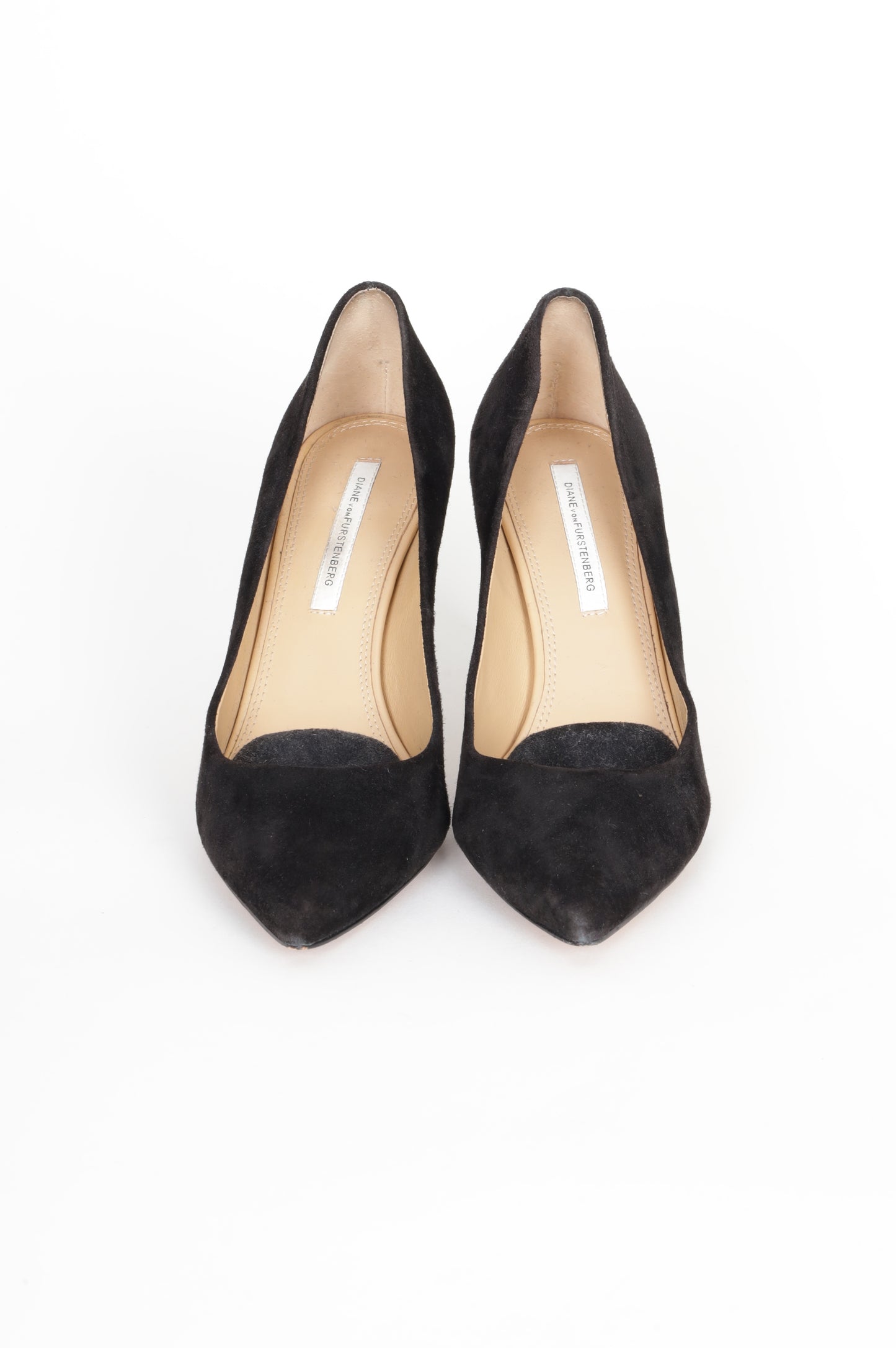 Diane von Furstenburg Womens Black Heels Size EU 40