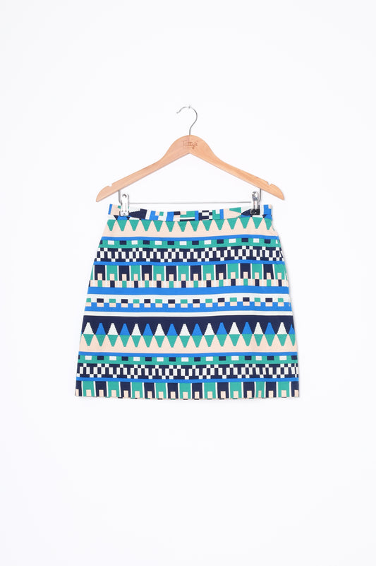 Gorman Womens Blue Mini Skirt Size 12