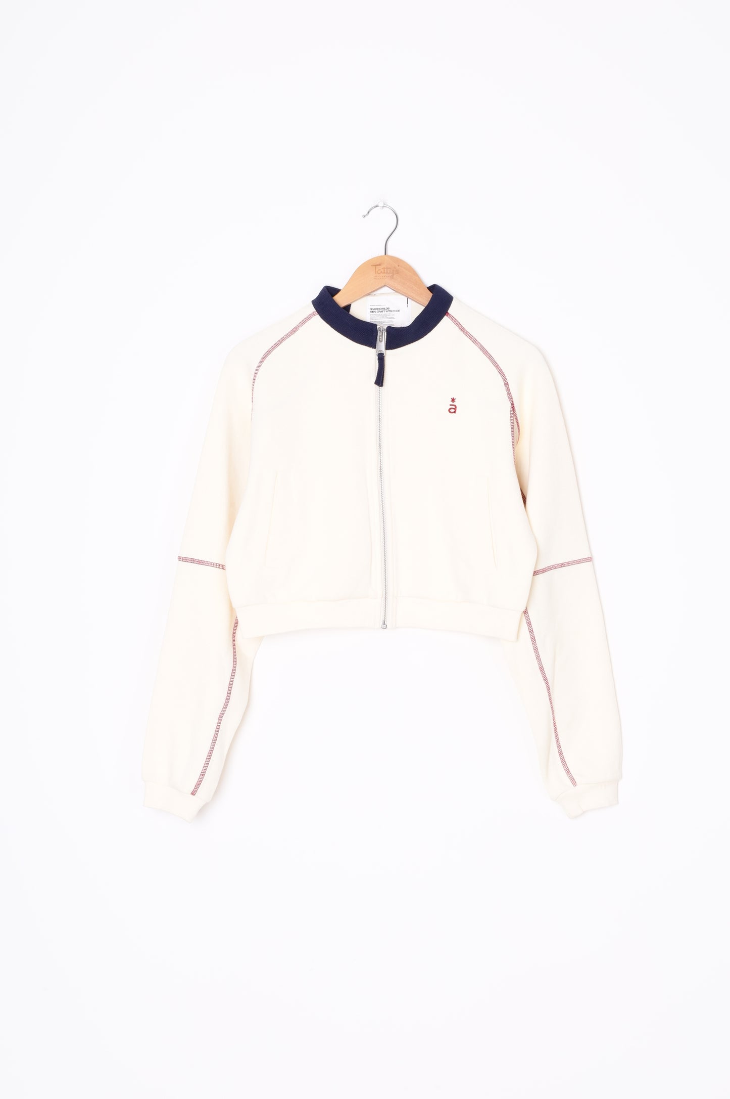 Roaring Wild Womens Cream Jacket Size S