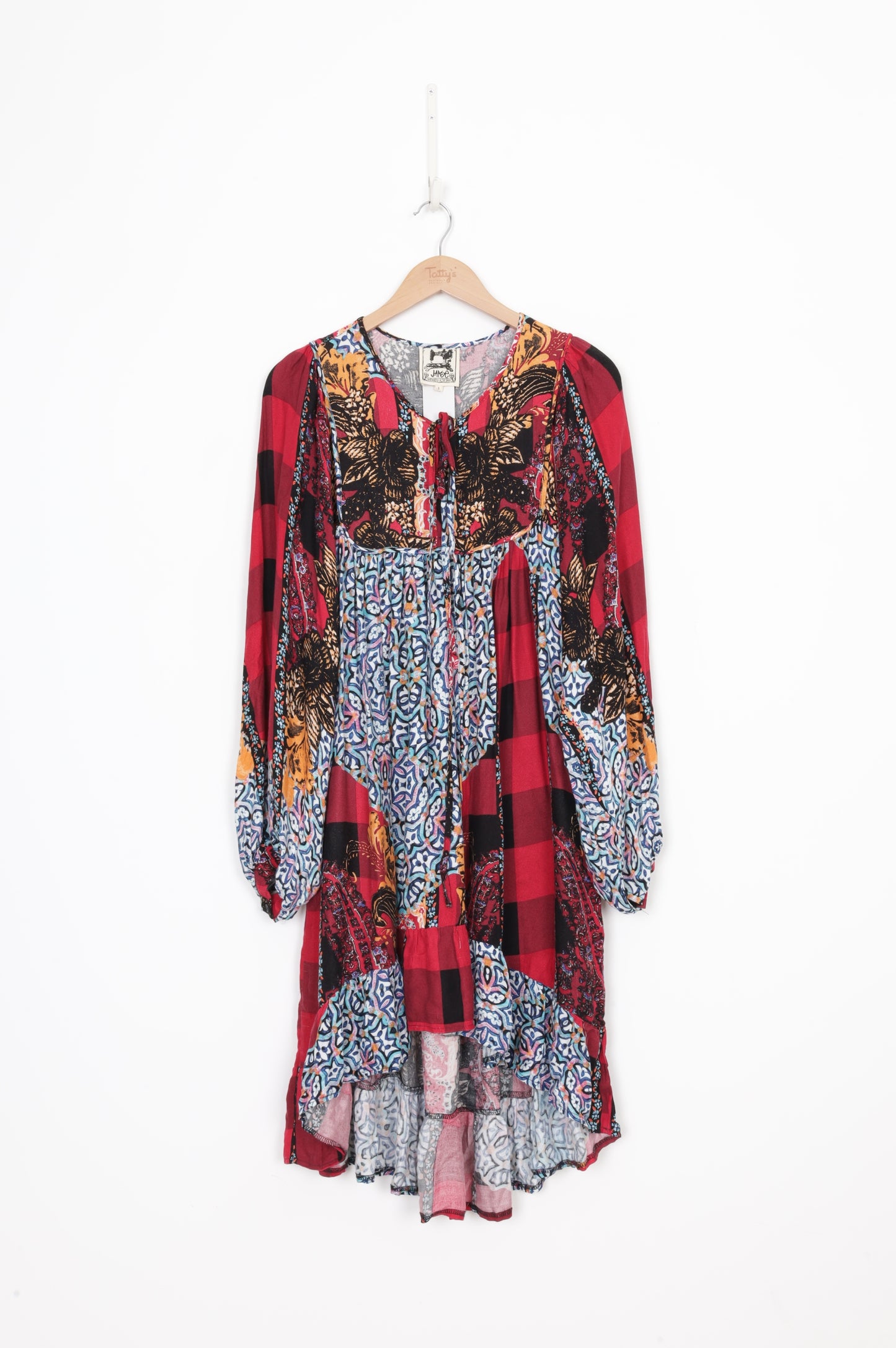 Jaase Womens Red Dress Size S